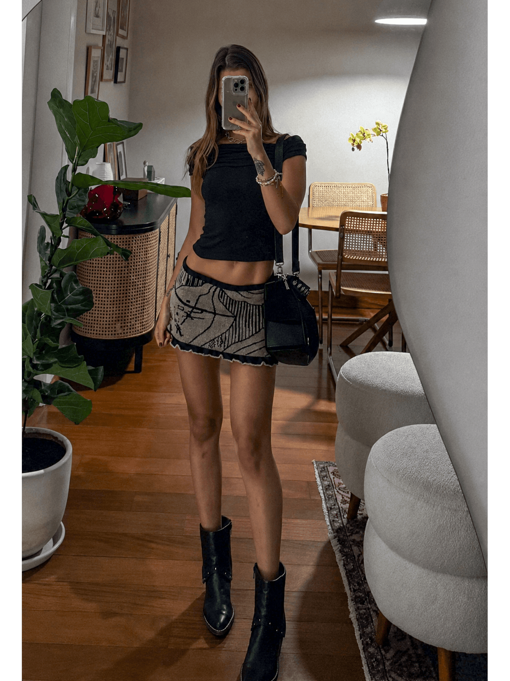 ENIGMA MINI SKIRT