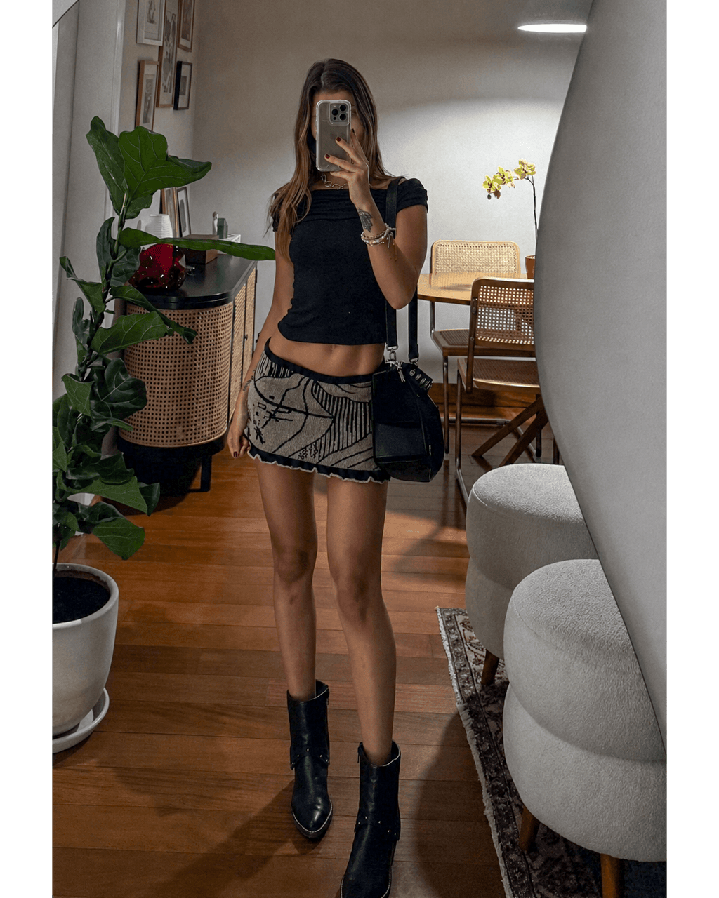 ENIGMA MINI SKIRT